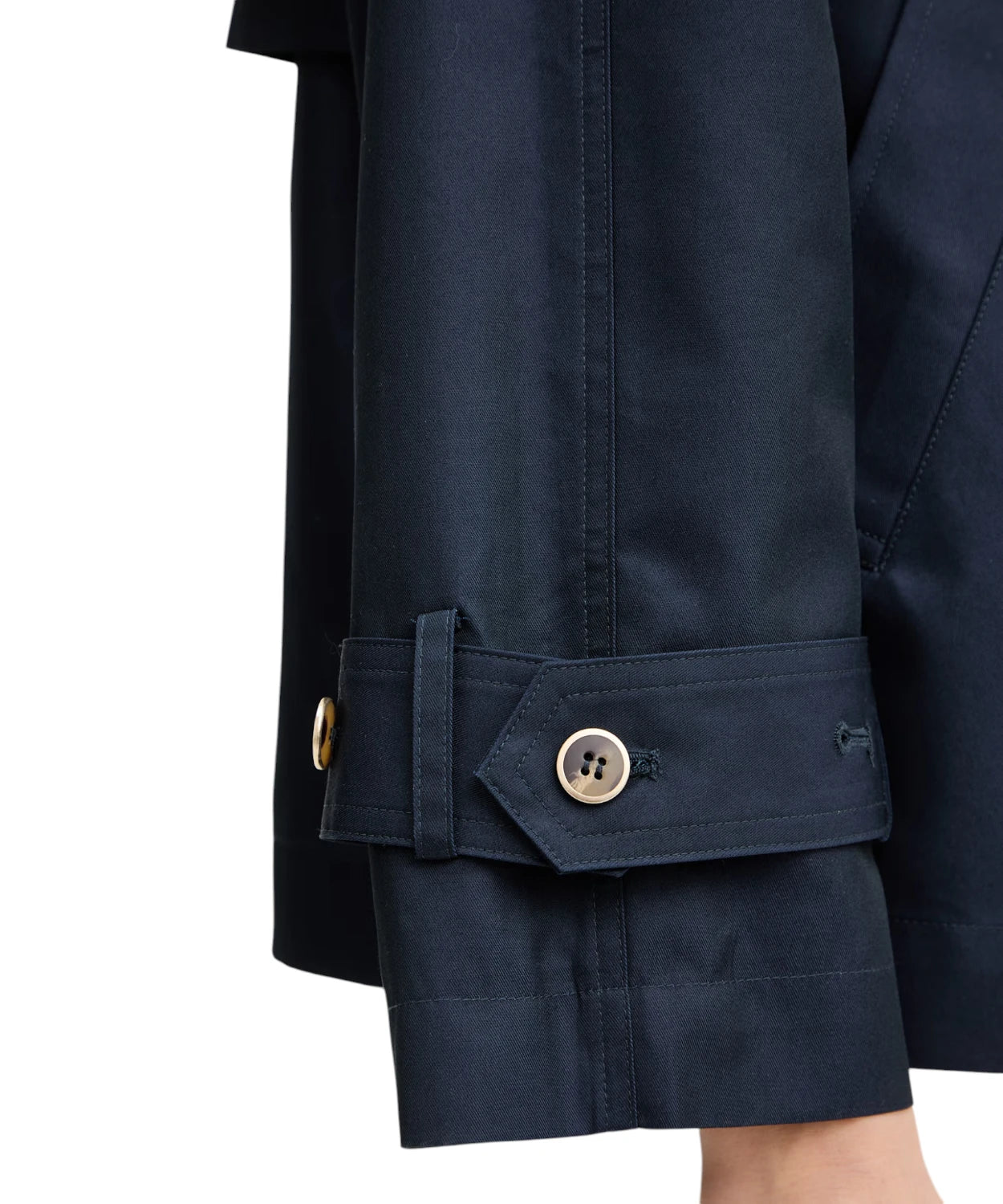 Trench Corto Twinset Donna in Cotone Elegante