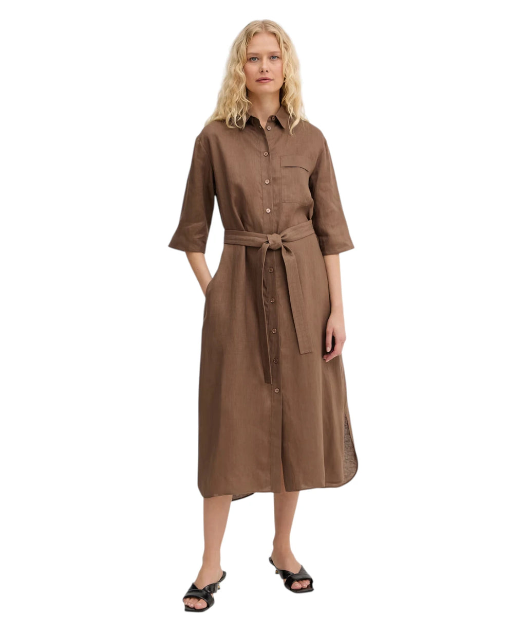 Abito Camicia TABELLA in linnen van MM by Max Mara