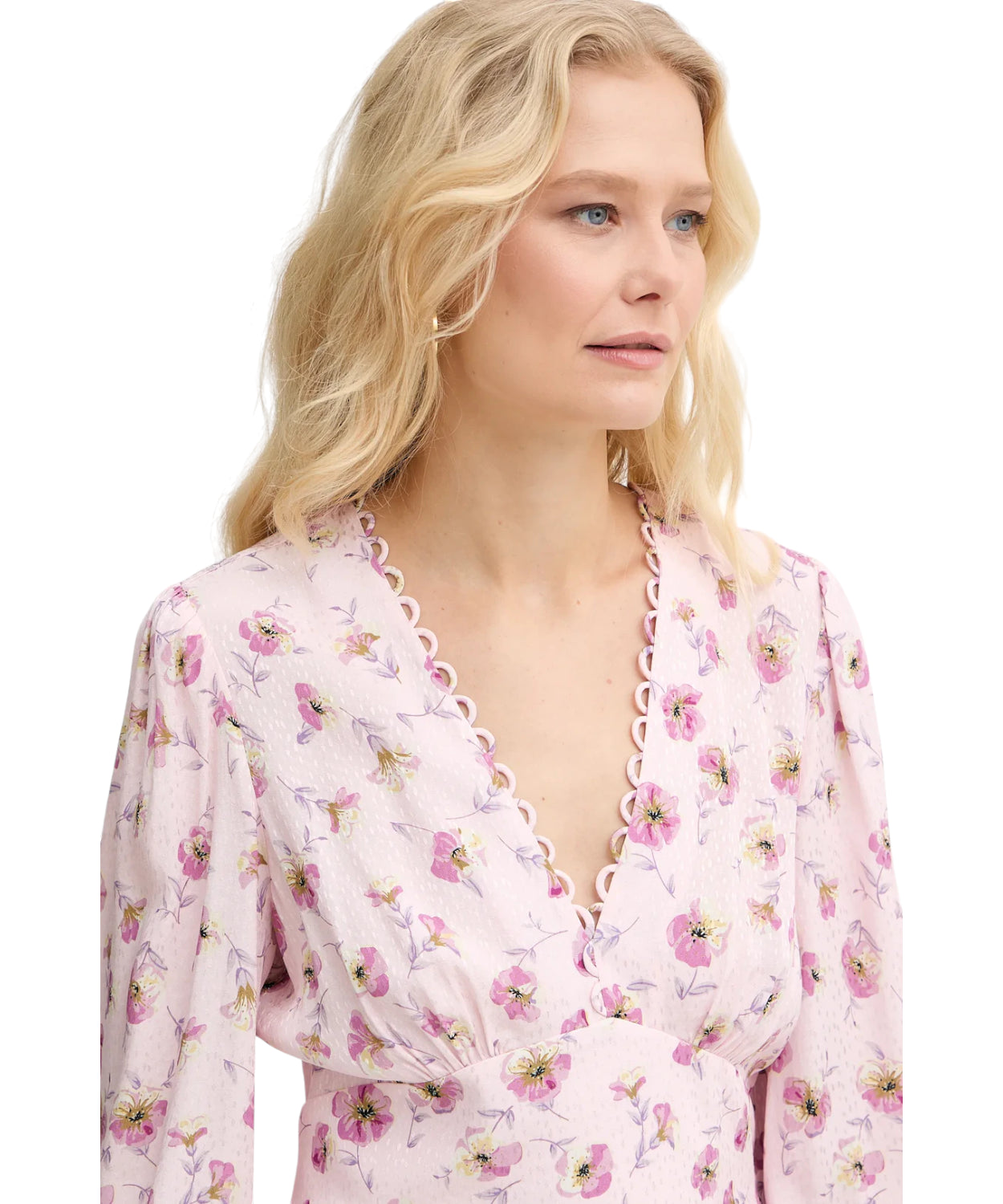 Abito Twinset in Viscosa con Stampa Floreale