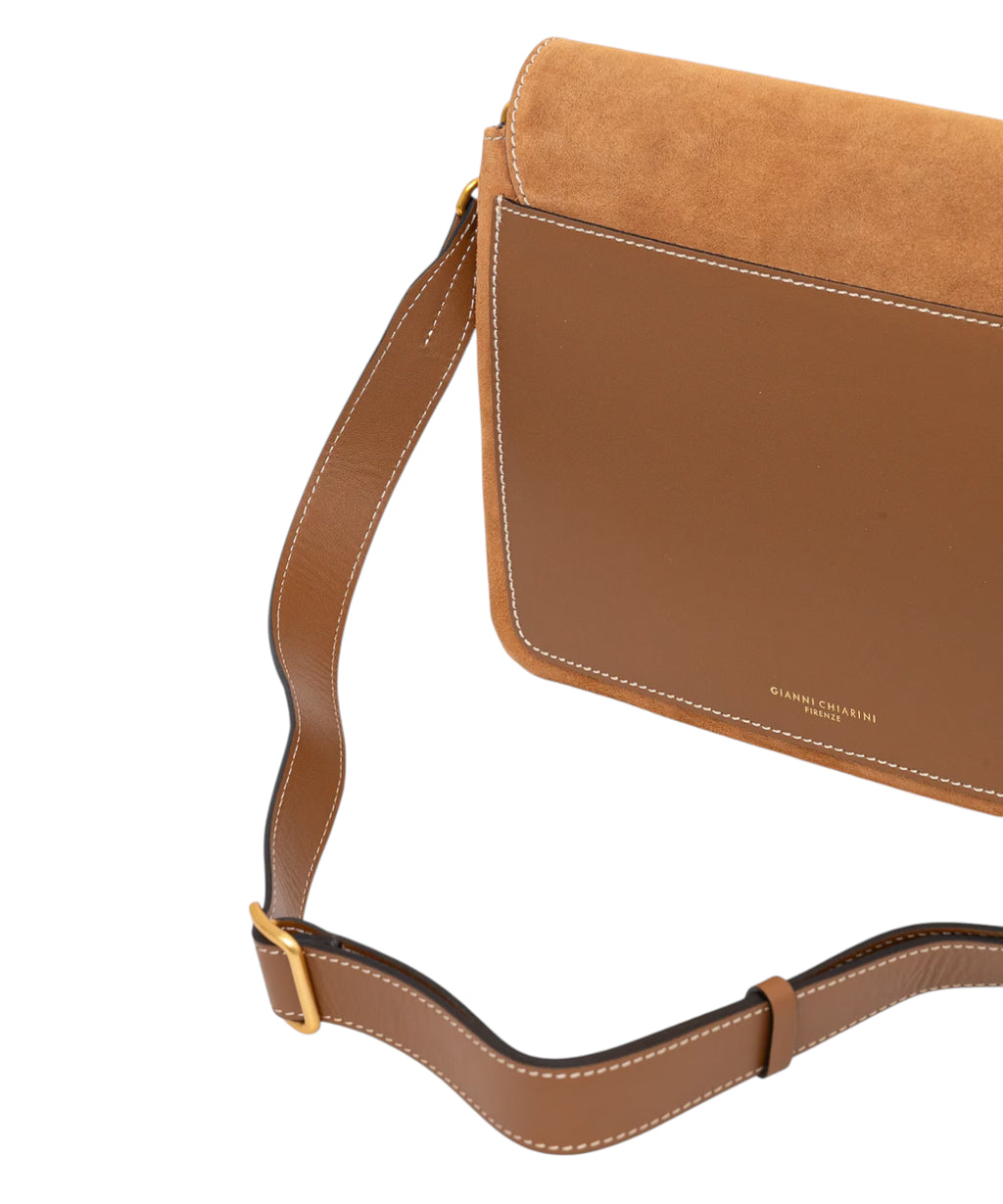 Borsa Three Gianni Chiarini in Pelle Scamosciata