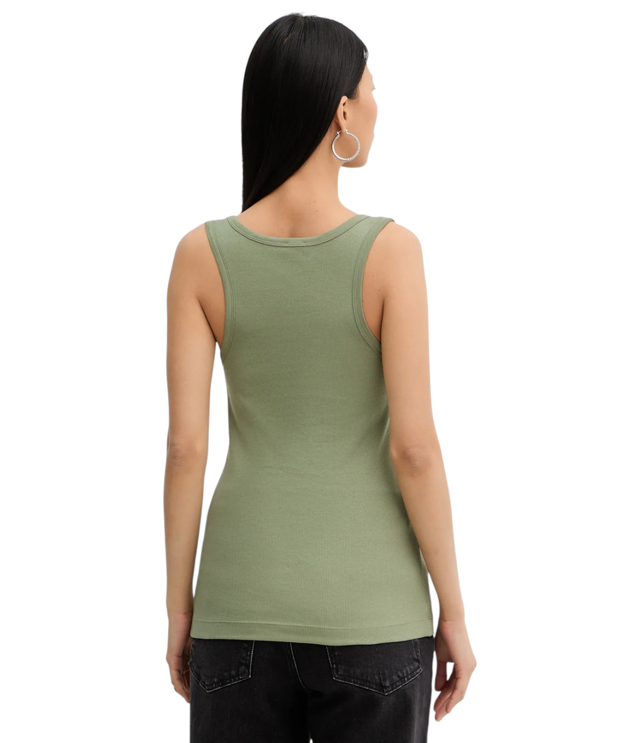 Canotta Calcolatore in Cotone Stretch