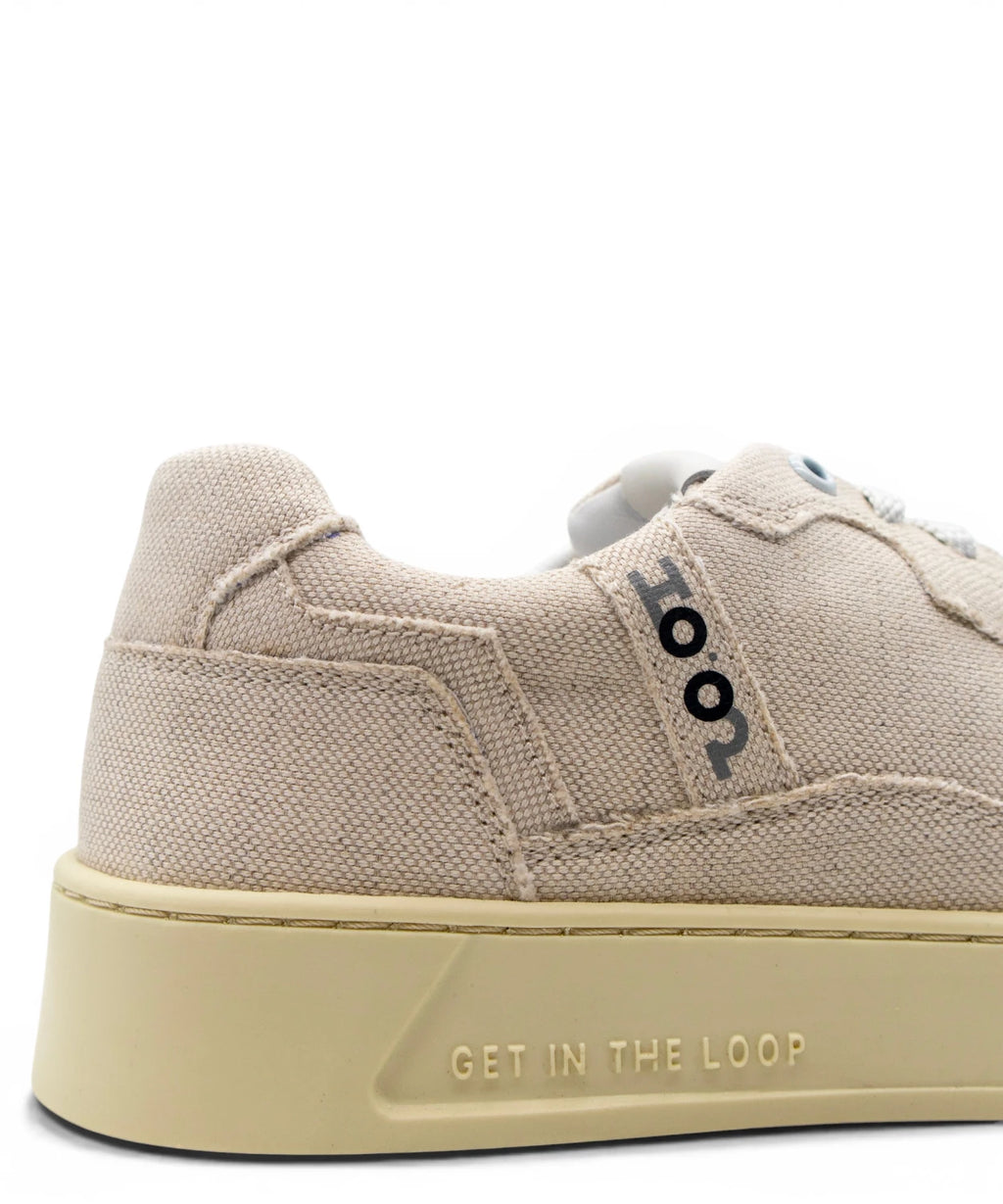 Sneakers effetto lino beige Ho’op Start Lino