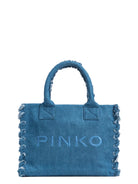 Beach Shopper PINKO in Denim Riciclato-Pinko-Borse shopping-Vittorio Citro Boutique