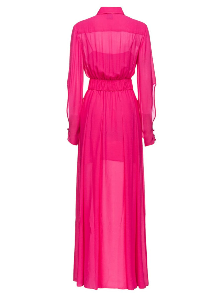 Narcisi abito di georgette-Pinko-Abiti-Vittorio Citro Boutique