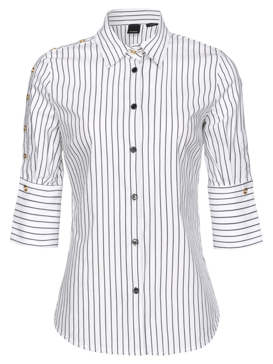 Camicia a righe cecrope-Pinko-Camicie-Vittorio Citro Boutique