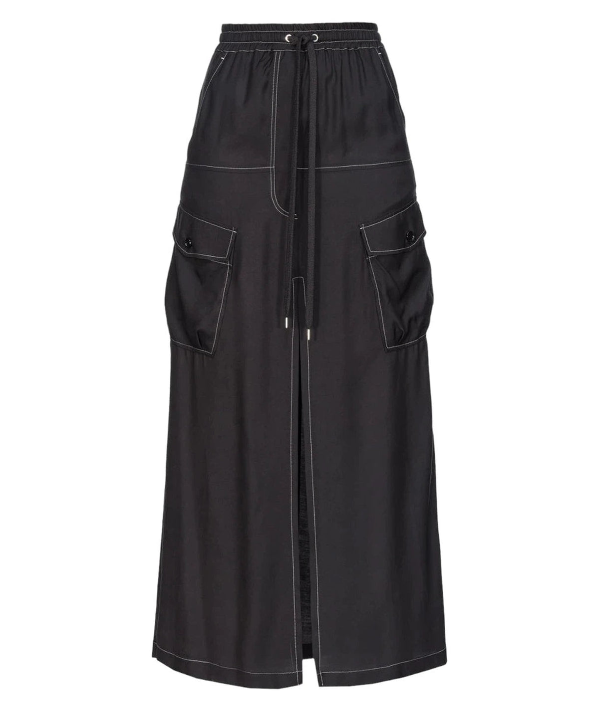Gonna Gulp in Twill di Viscosa-Pinko-Gonne-Vittorio Citro Boutique