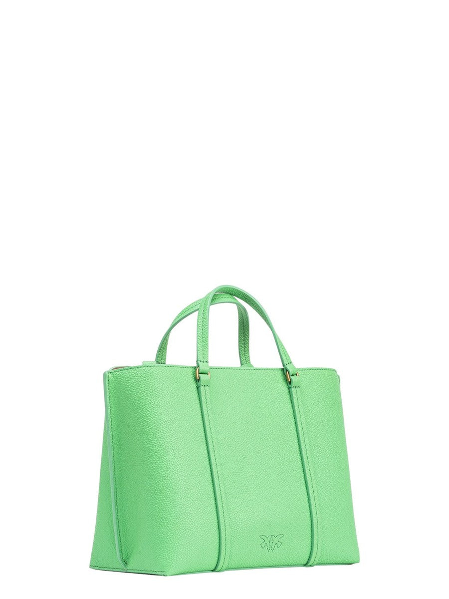Borsa Carrie Shopper Classic in Pelle Bottalata-Pinko-Borse a mano-Vittorio Citro Boutique