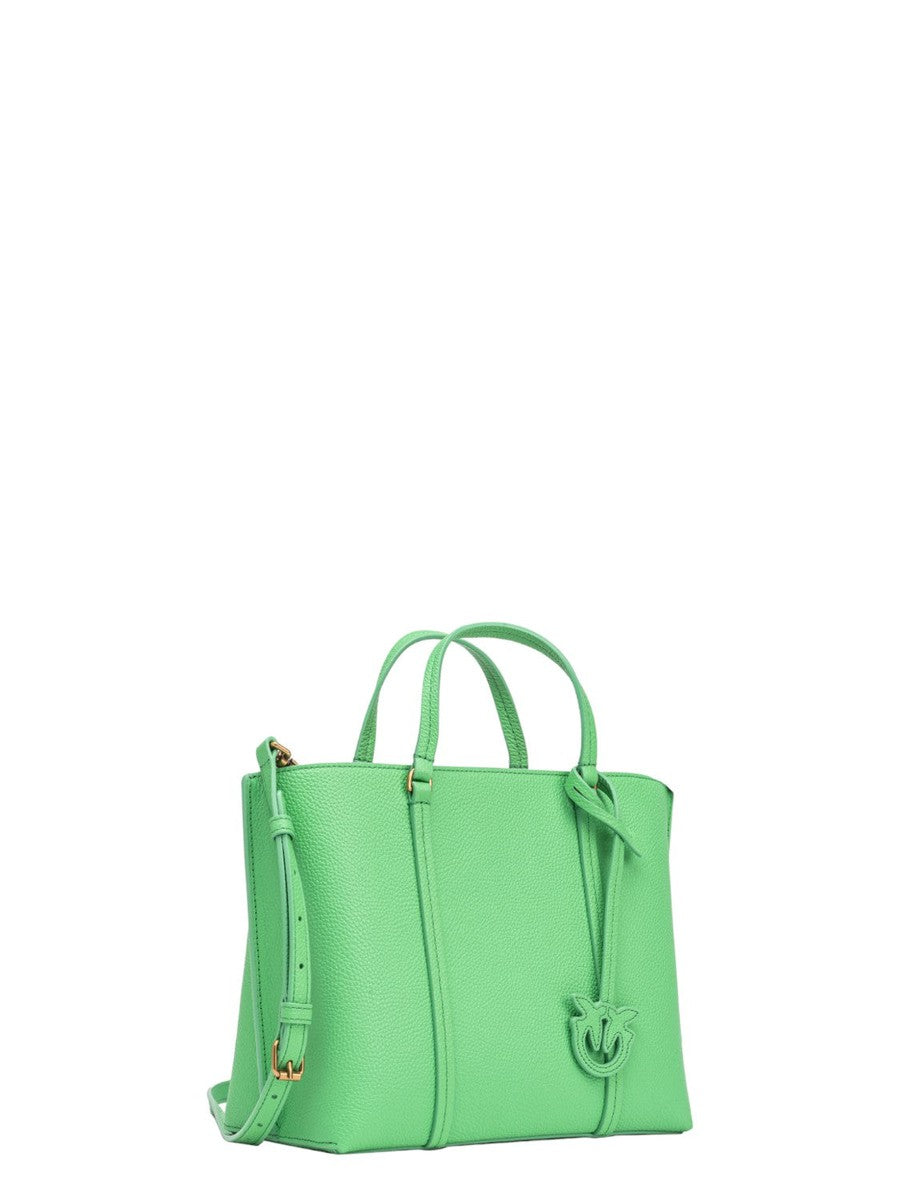 Borsa Carrie Shopper Classic in Pelle Bottalata-Pinko-Borse a mano-Vittorio Citro Boutique
