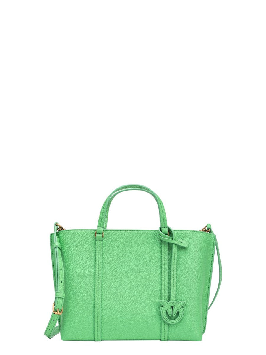 Borsa Carrie Shopper Classic in Pelle Bottalata-Pinko-Borse a mano-Vittorio Citro Boutique