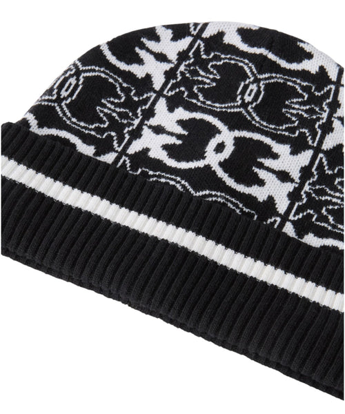Berretto Pinko in Lana con Logo Jacquard