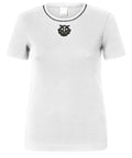 T-shirt PINKO Brugherio con logo Love Birds ricamato