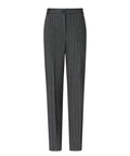 Pantaloni Gessati Eleganti Pinko Pleonie in Misto Lana