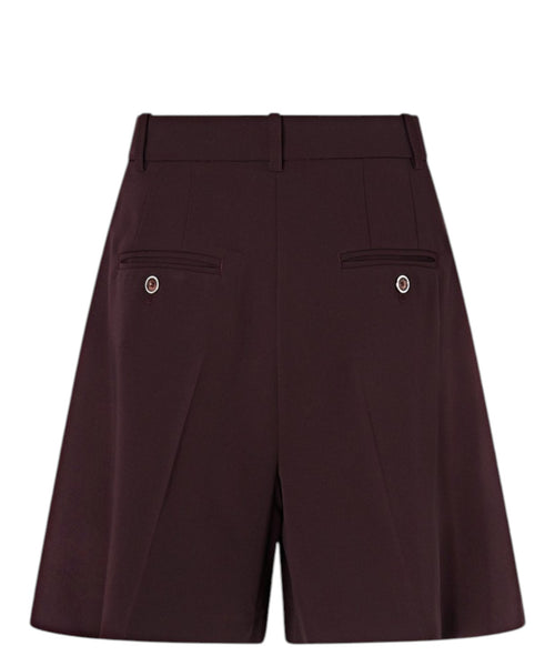 Shorts Pinko Shetana Eleganti con Piega Centrale