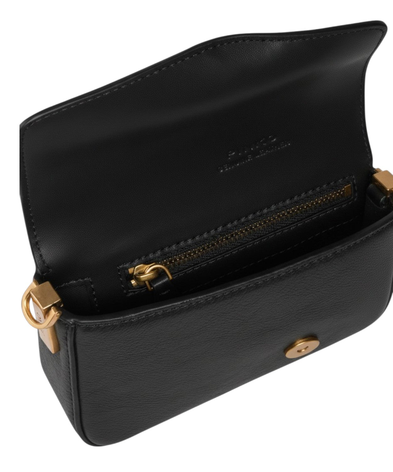 Pinko Love One Slouchy Baby Bag med Love Birds-logo