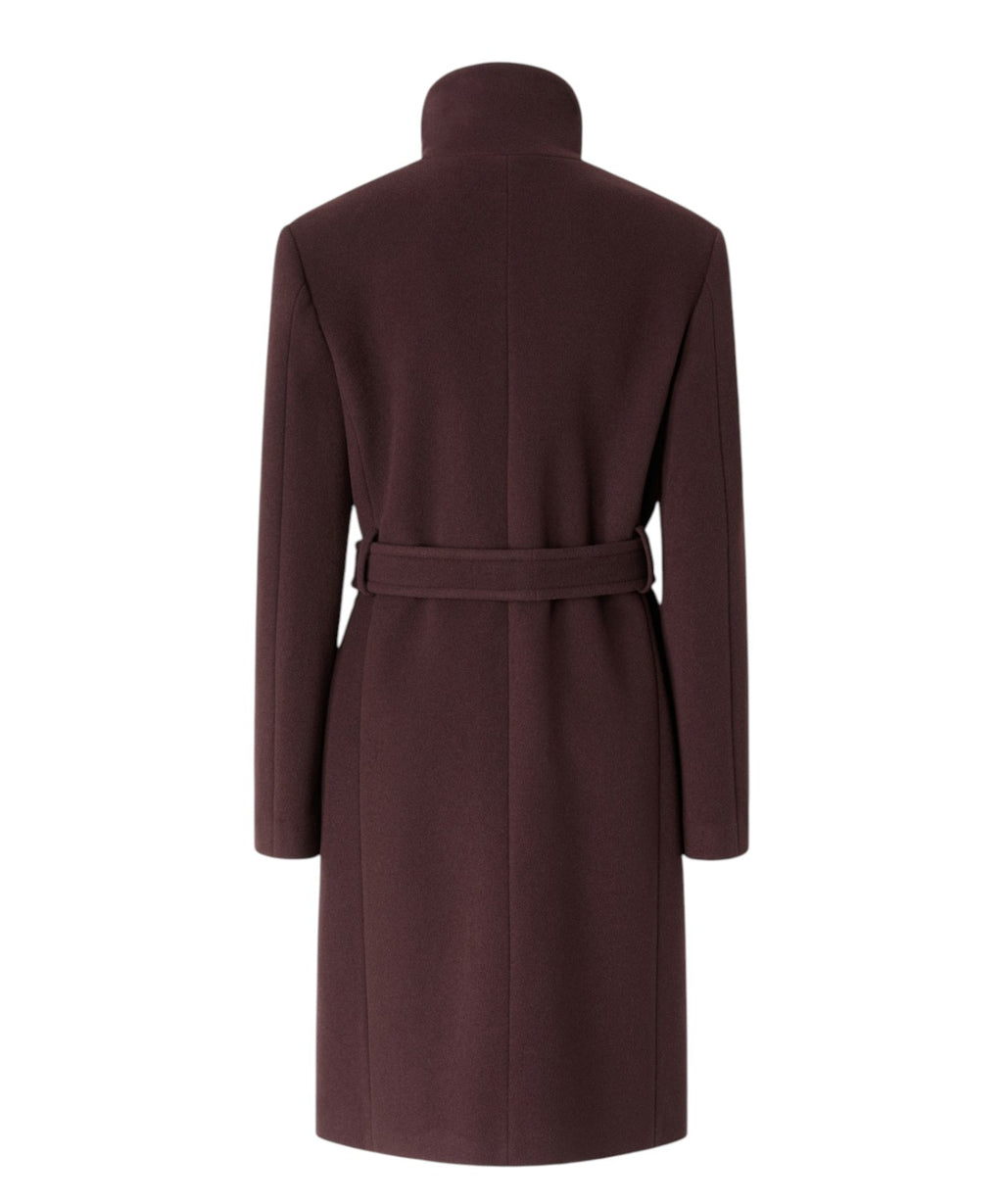 Cappotto Pinko Citiso Donna in Panno Doppio con Cintura