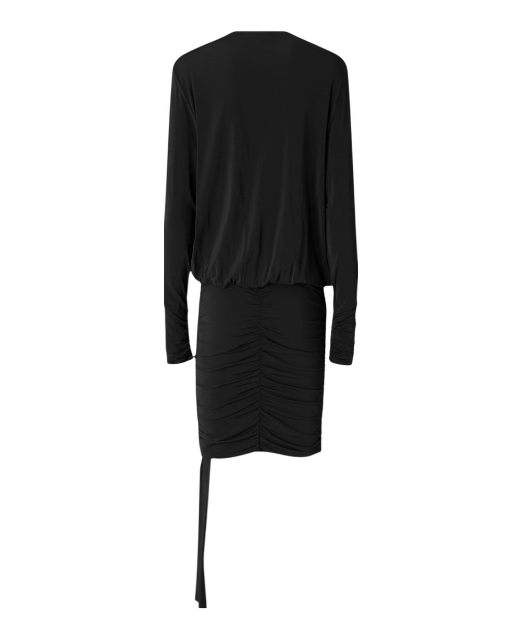 Pinko Elastic Jersey Blouson Dress for Women