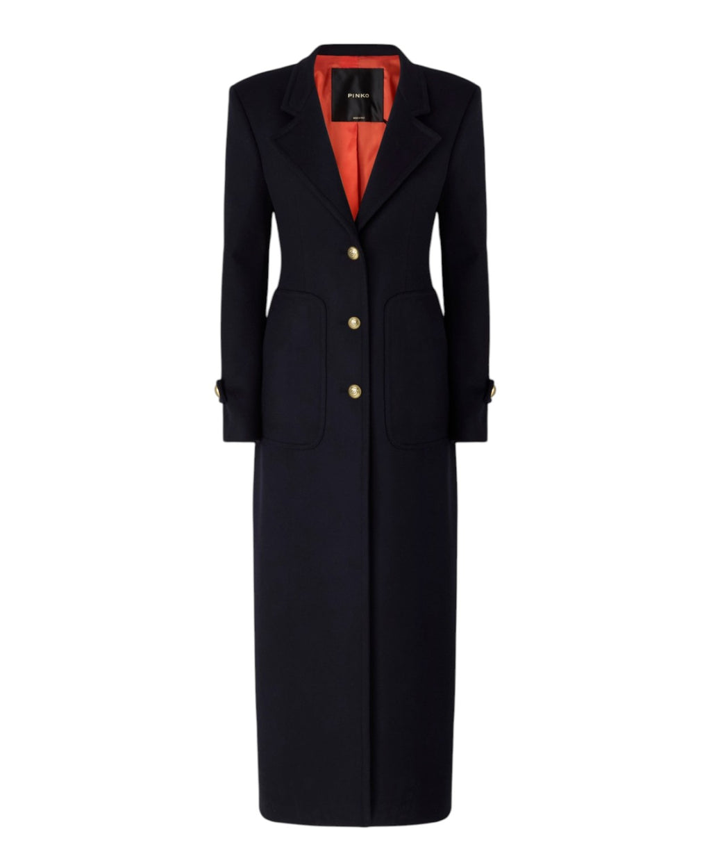 Cappotto Lungo Pinko VERICI in Lana e Cashmere
