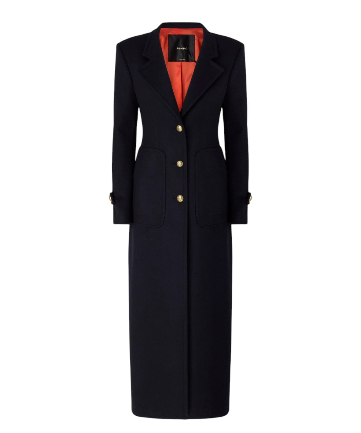 Cappotto Lungo Pinko VERICI in Lana e Cashmere