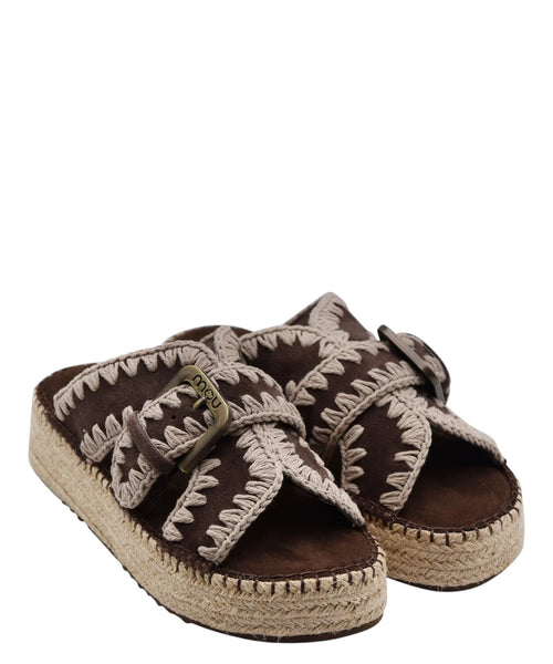 Mou Jute Sandalen met EVA-zool voor de zomer