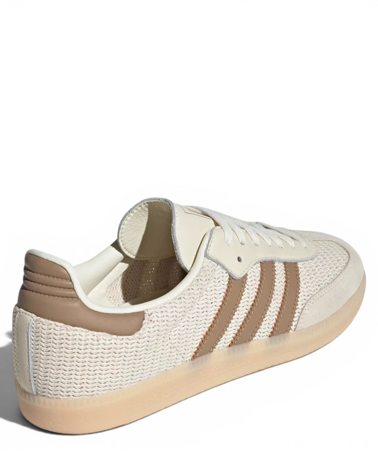Adidas Samba OG Sneakers Cream White in Mesh e Suede