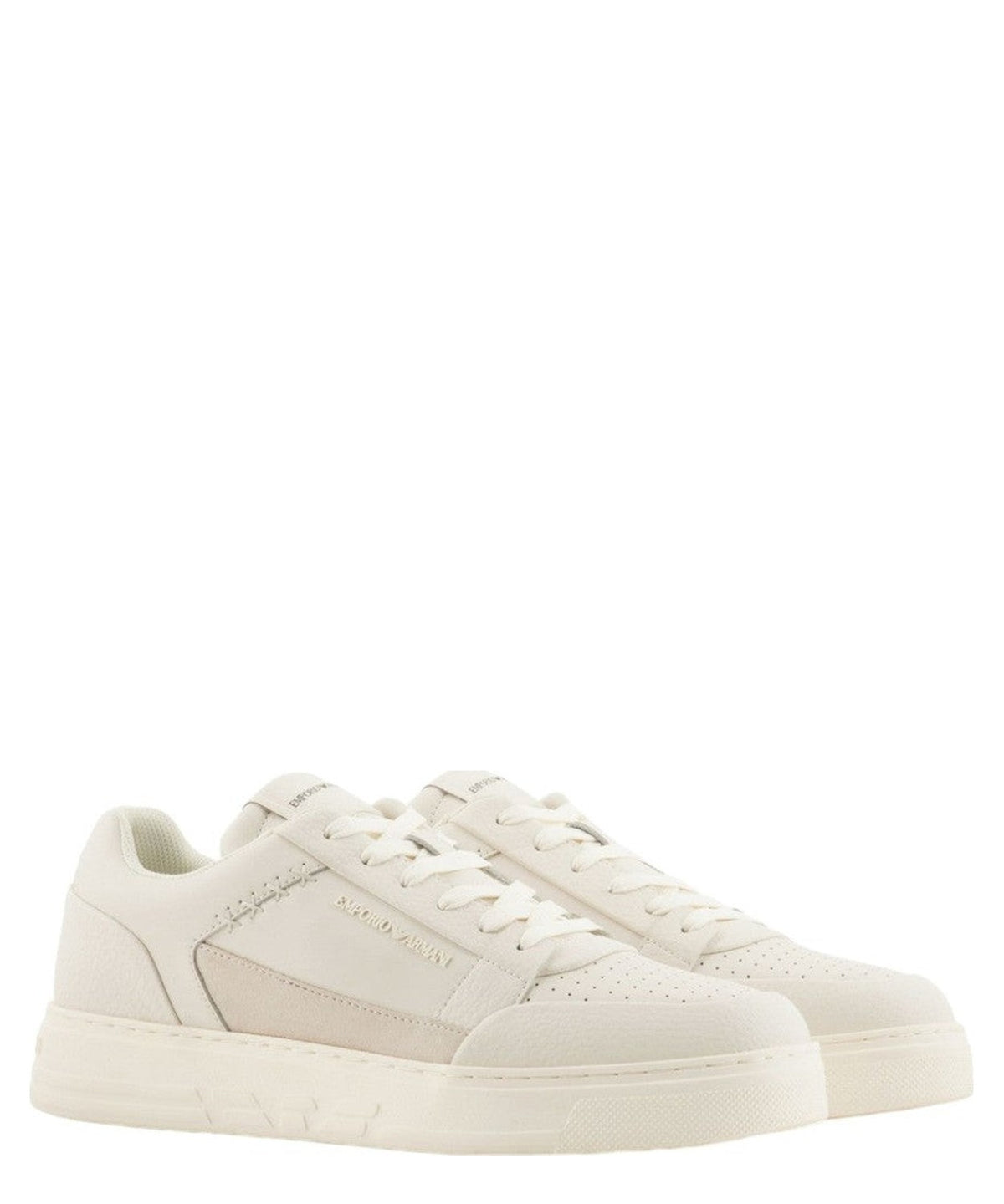 Sneakers con dettaglio cucitura in pelle rigenerata ASV-Emporio Armani-Sneakers-Vittorio Citro Boutique