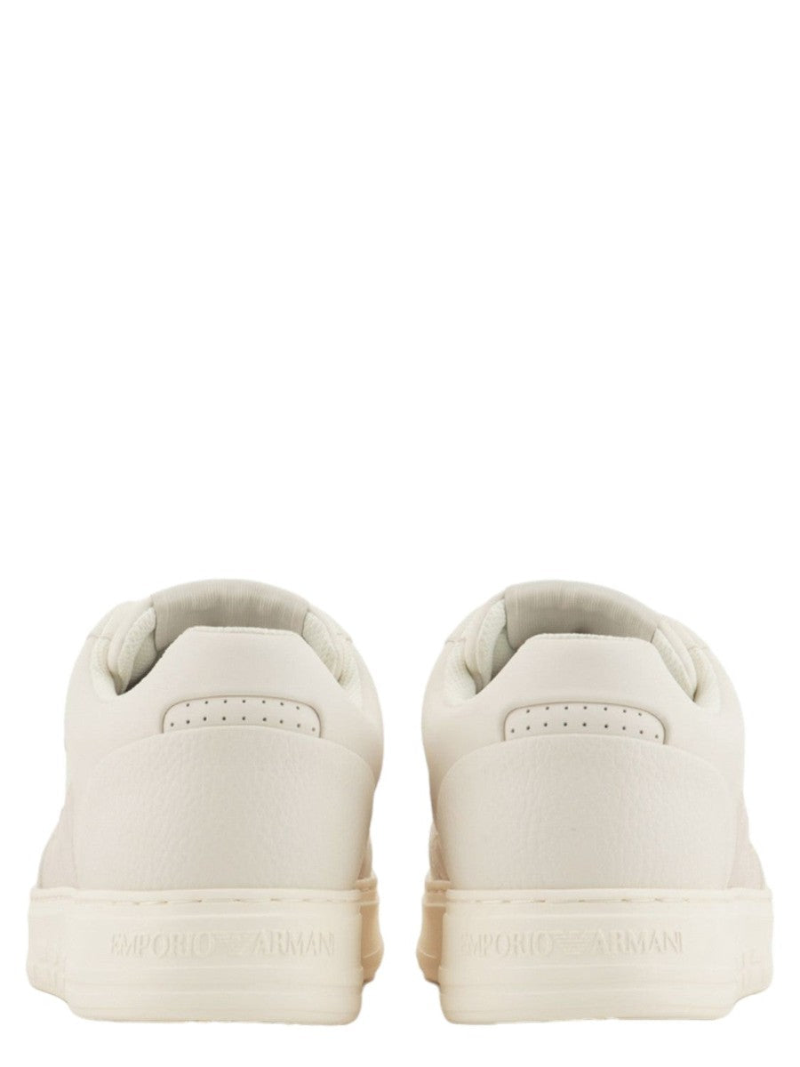 Sneakers con dettaglio cucitura in pelle rigenerata ASV-Emporio Armani-Sneakers-Vittorio Citro Boutique