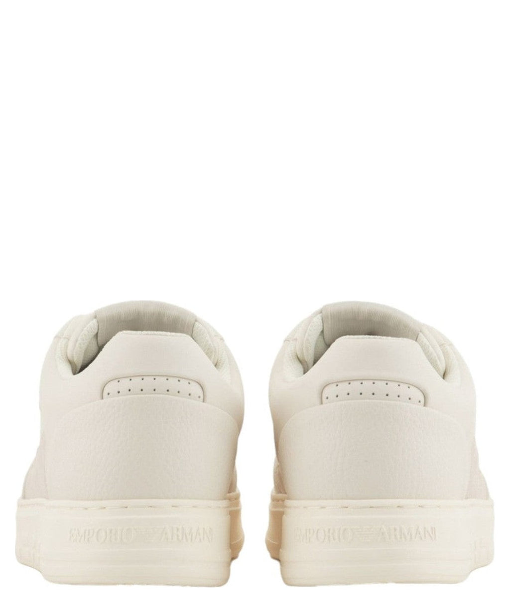 Sneakers con dettaglio cucitura in pelle rigenerata ASV-Emporio Armani-Sneakers-Vittorio Citro Boutique