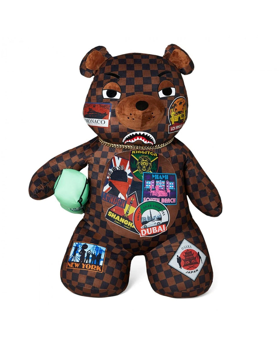 ZAINO SPRAYGROUND LARGEST BEAR IN THE WORLD BACKPACK-Sprayground-Zaini-Vittorio Citro Boutique