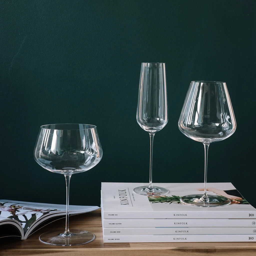 Set 2 calici da vino rosso Stem Zero Elegant grandi