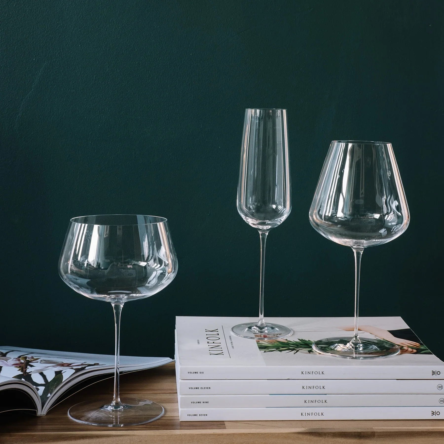 Set 2 calici da vino rosso Stem Zero Elegant grandi