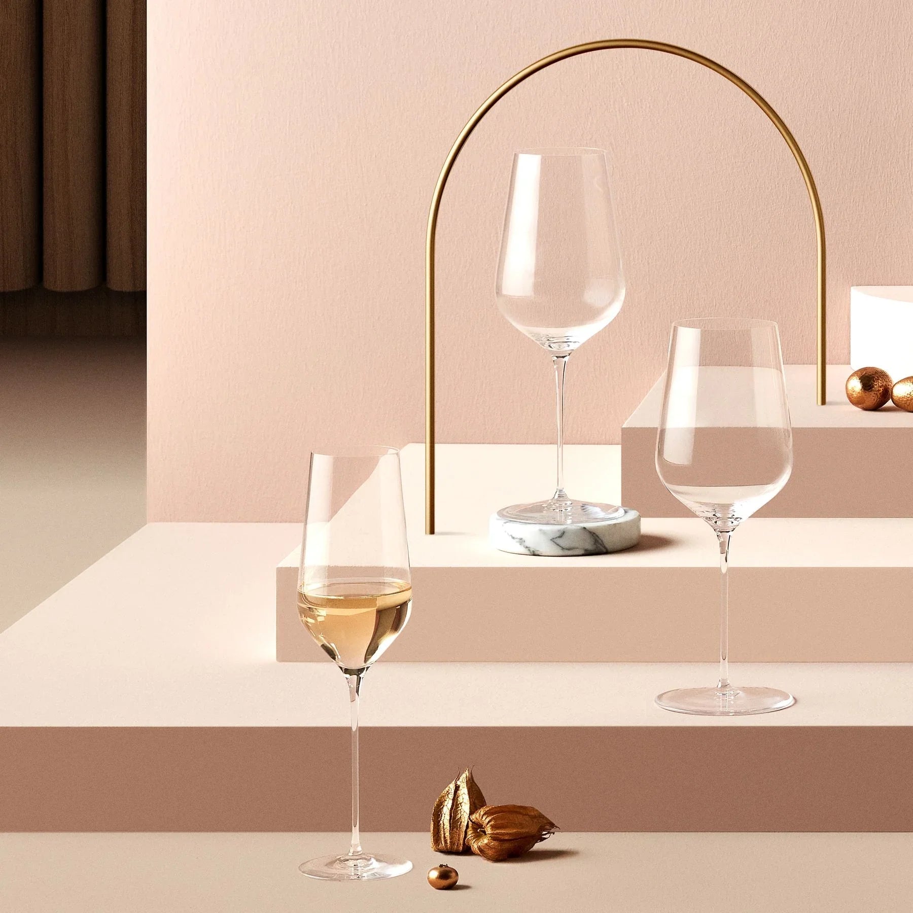 Calice da vino rosso Stem Zero Trio