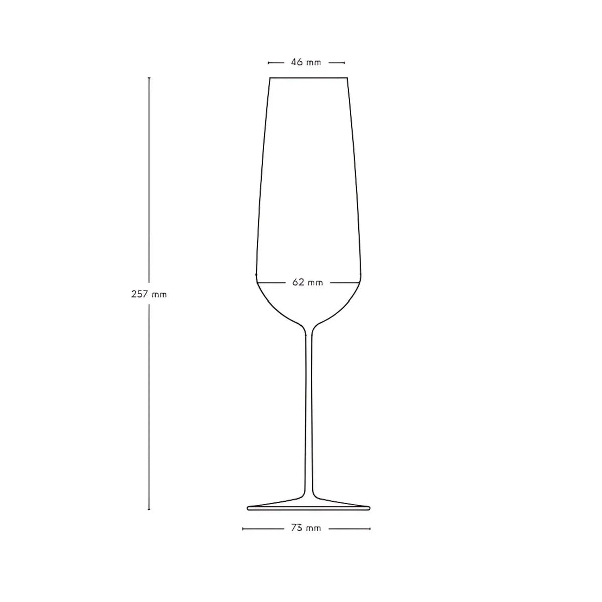 Calice da champagne Stem Zero
