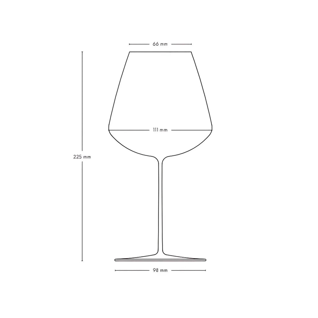 Calice da vino rosso Stem Zero Elegant medio