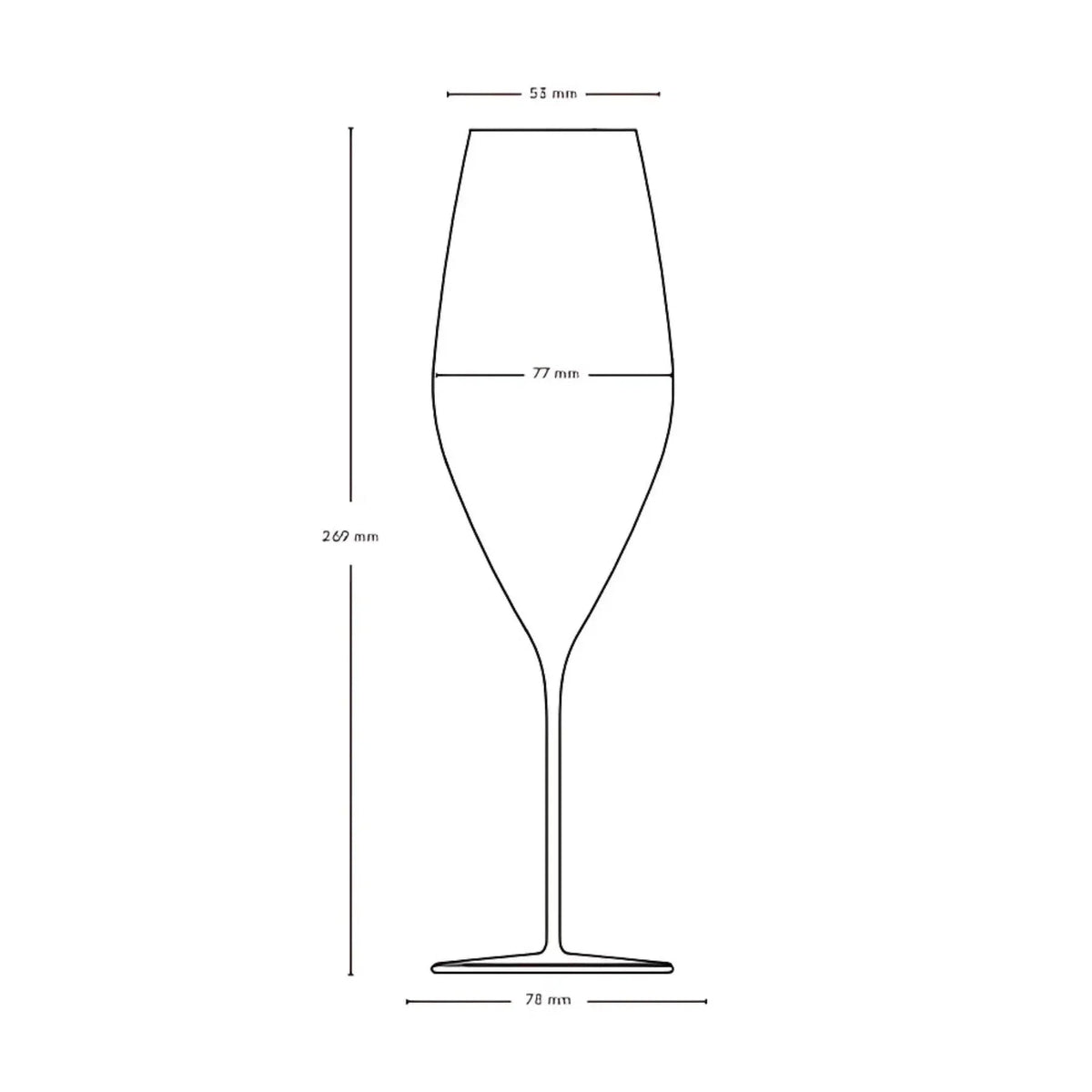 Calice da champagne Stem Zero Grace