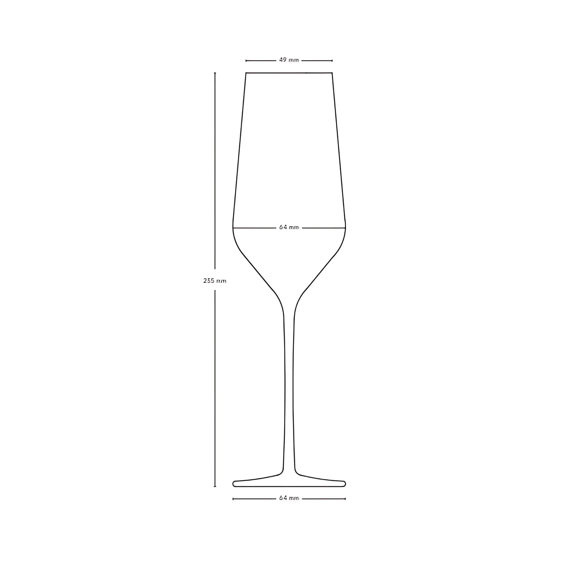 Calice da champagne Stem Zero Trio