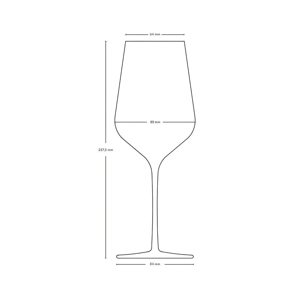 Calice da vino rosso Stem Zero Trio