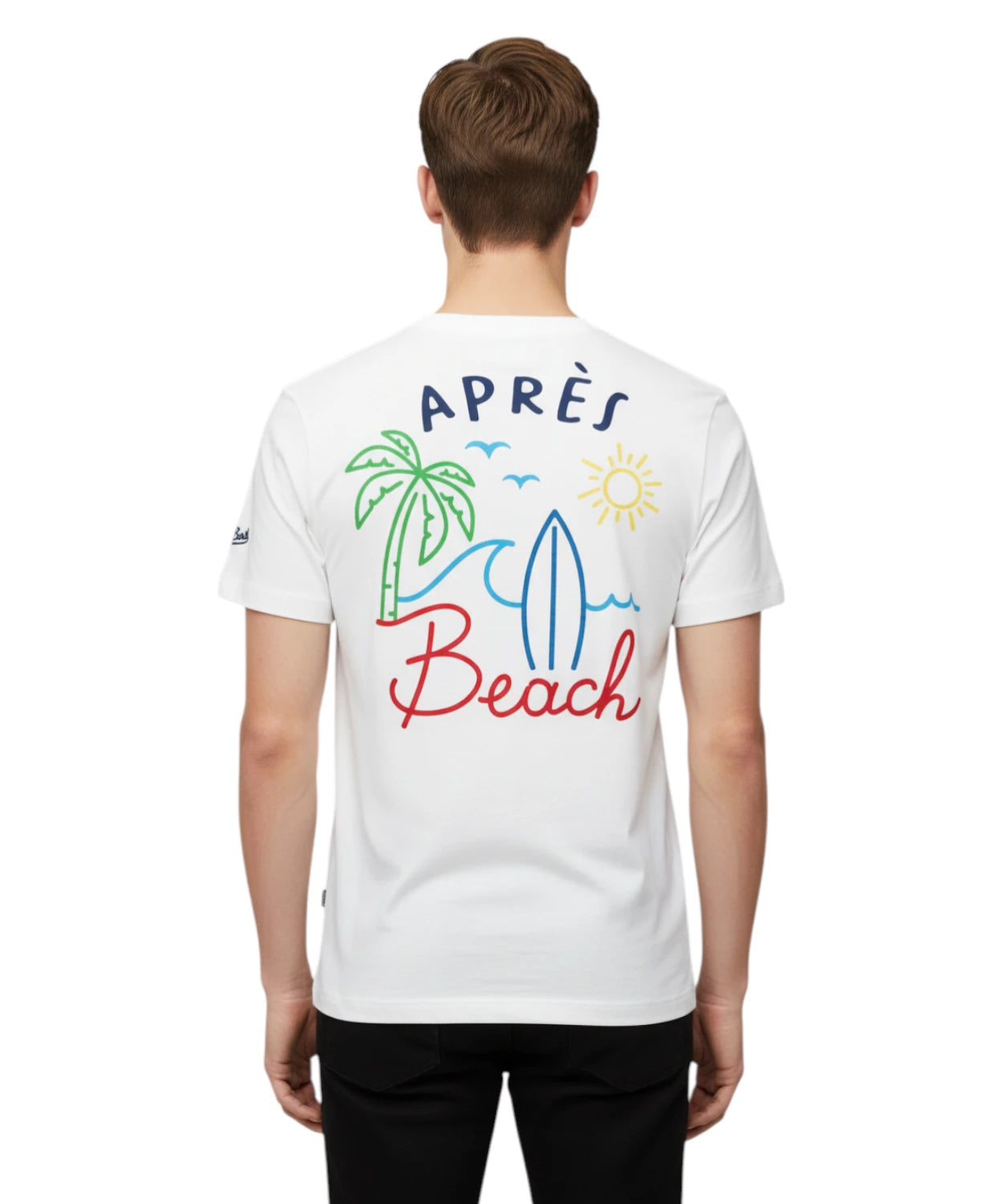 T-shirt uomo Portland MC2 Saint Barth con stampa