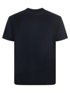 T-shirt in Lyocell e Cotone con Logo-Emporio Armani-T-shirt-Vittorio Citro Boutique