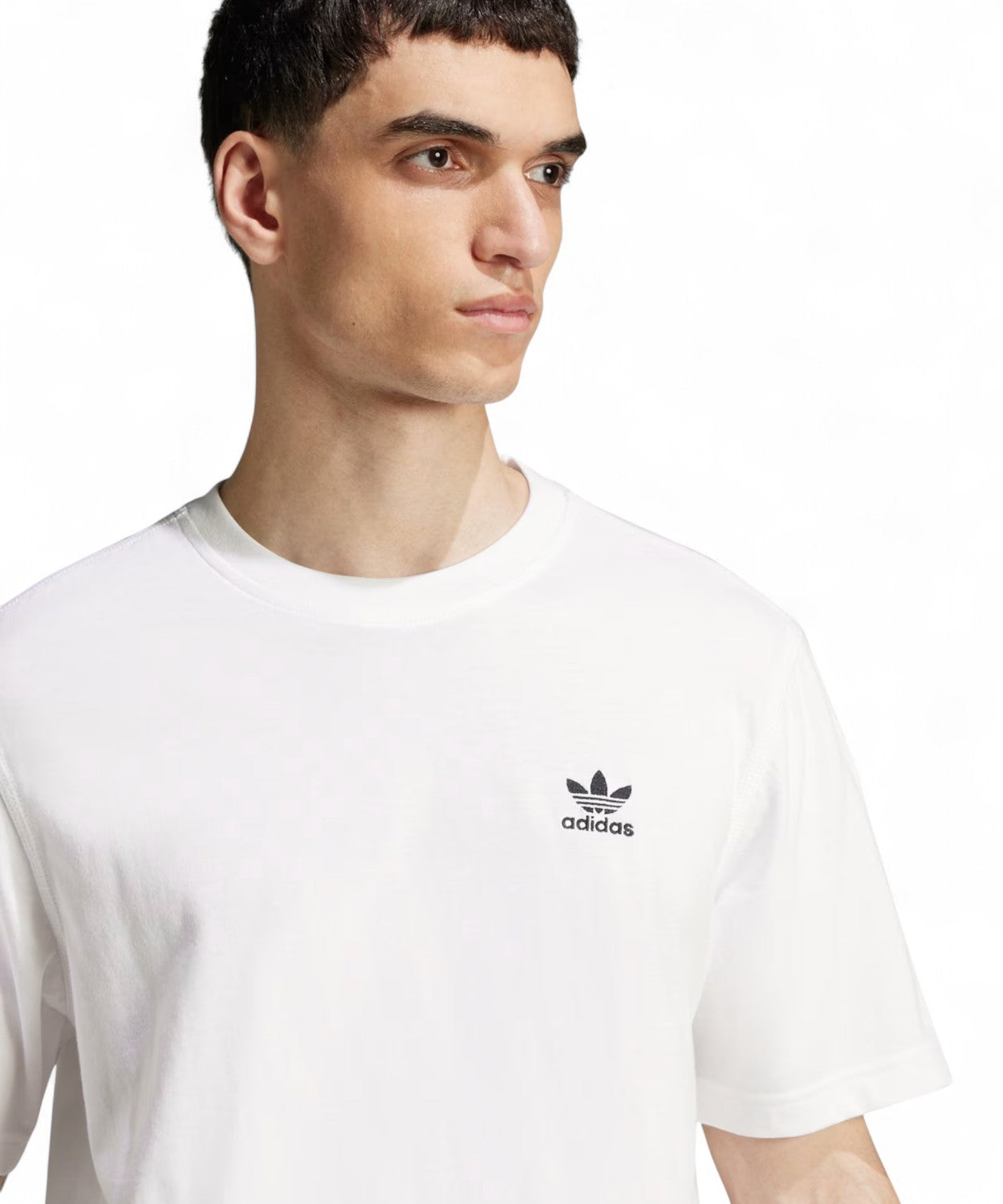 Adidas Trefoil Essentials T-shirt in Cotone-Adidas Originals-T-shirt-Vittorio Citro Boutique