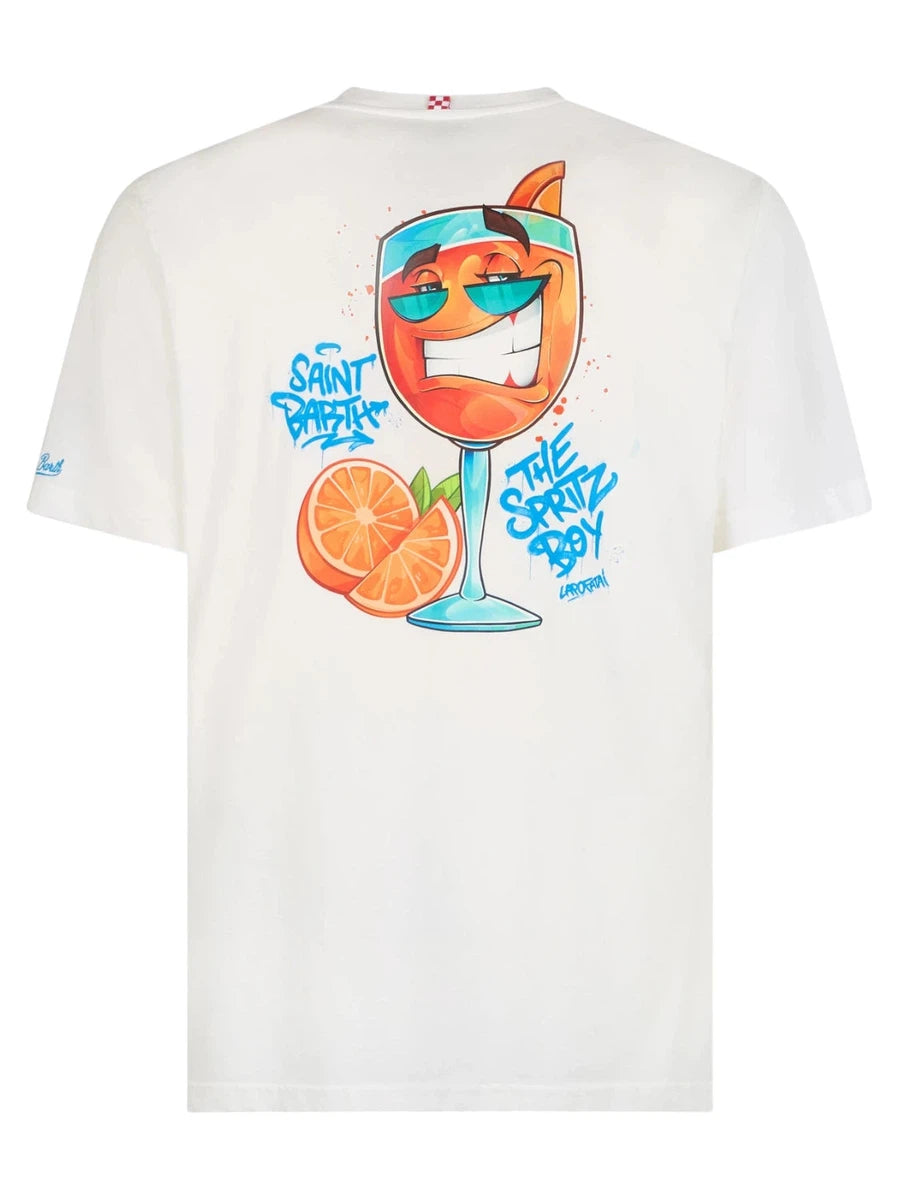 T-shirt Cryptopuppets Spritz Edizione Speciale-Mc2 Saint Barth-T-shirt-Vittorio Citro Boutique