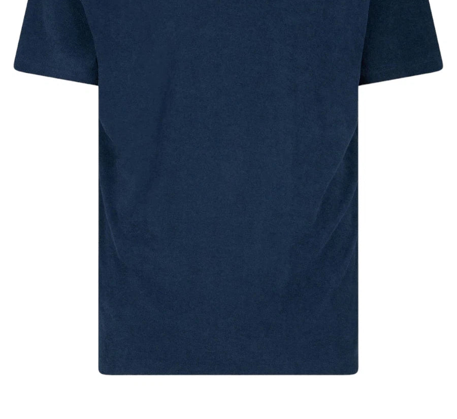 T-shirt Gary in Spugna con Ricamo St. Barth-Mc2 Saint Barth-T-shirt-Vittorio Citro Boutique