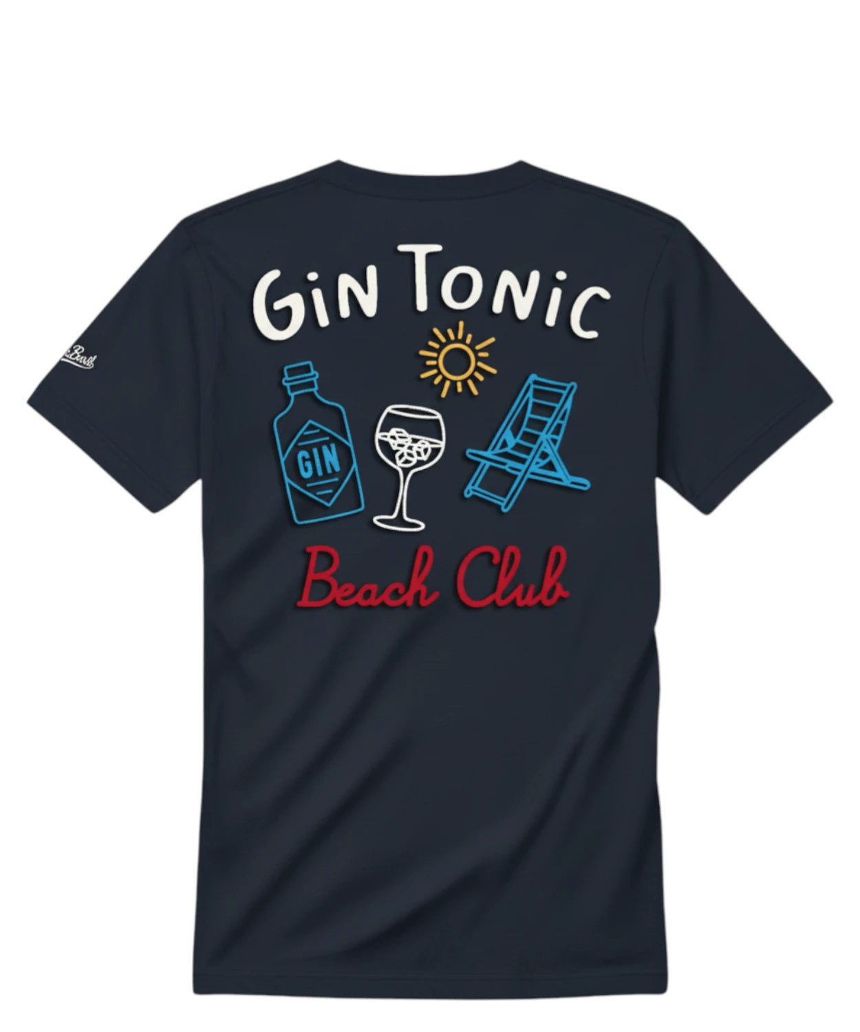 T-shirt uomo Portland MC2 Saint Barth con stampa