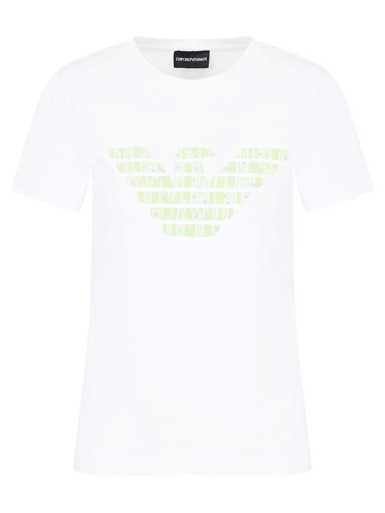 T-shirt ASV in Jersey Organico con Maxi Stampa Aquila-T-shirt-Emporio Armani-Vittorio Citro Boutique