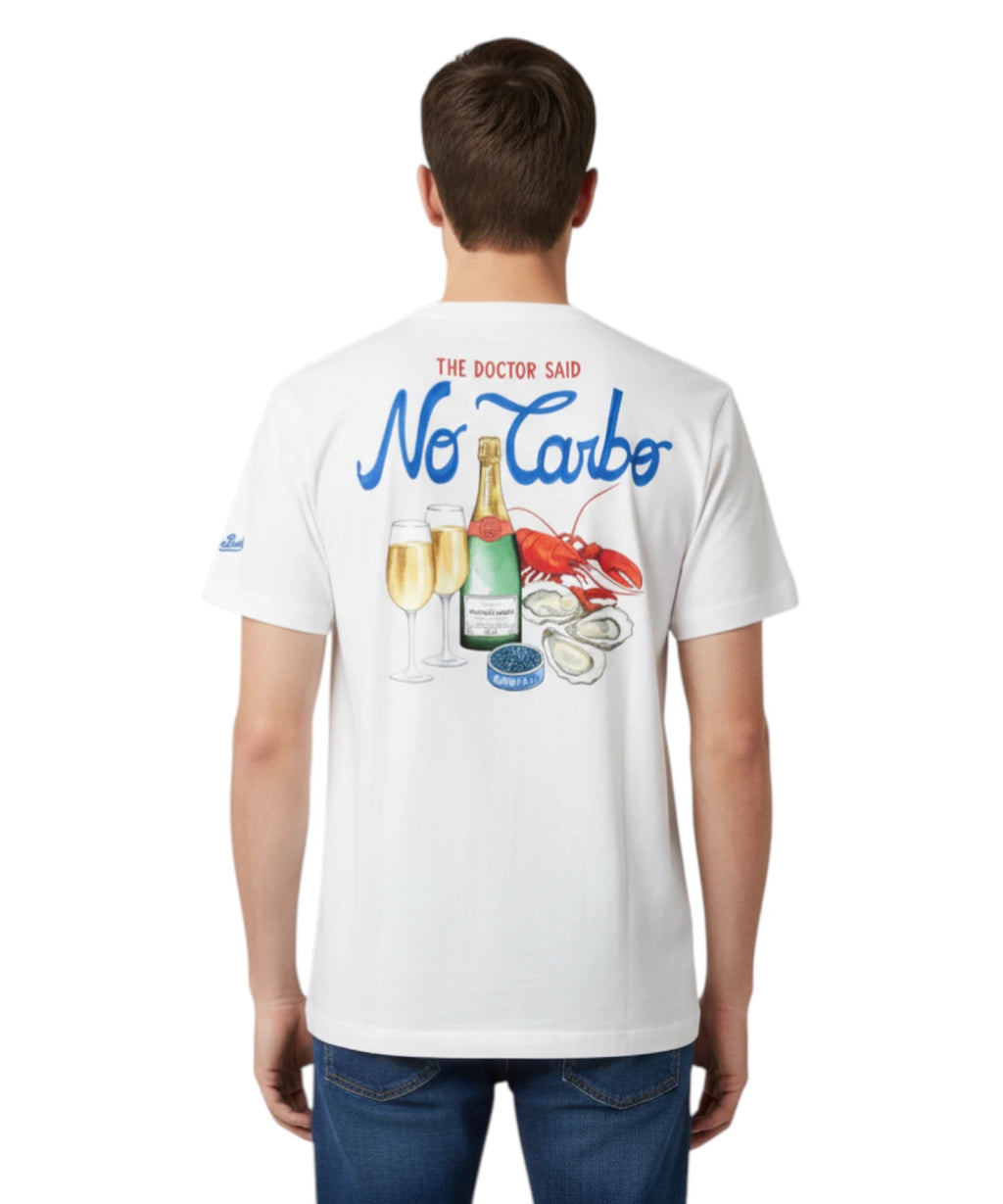 T-shirt uomo MC2 Saint Barth Portland con Stampa