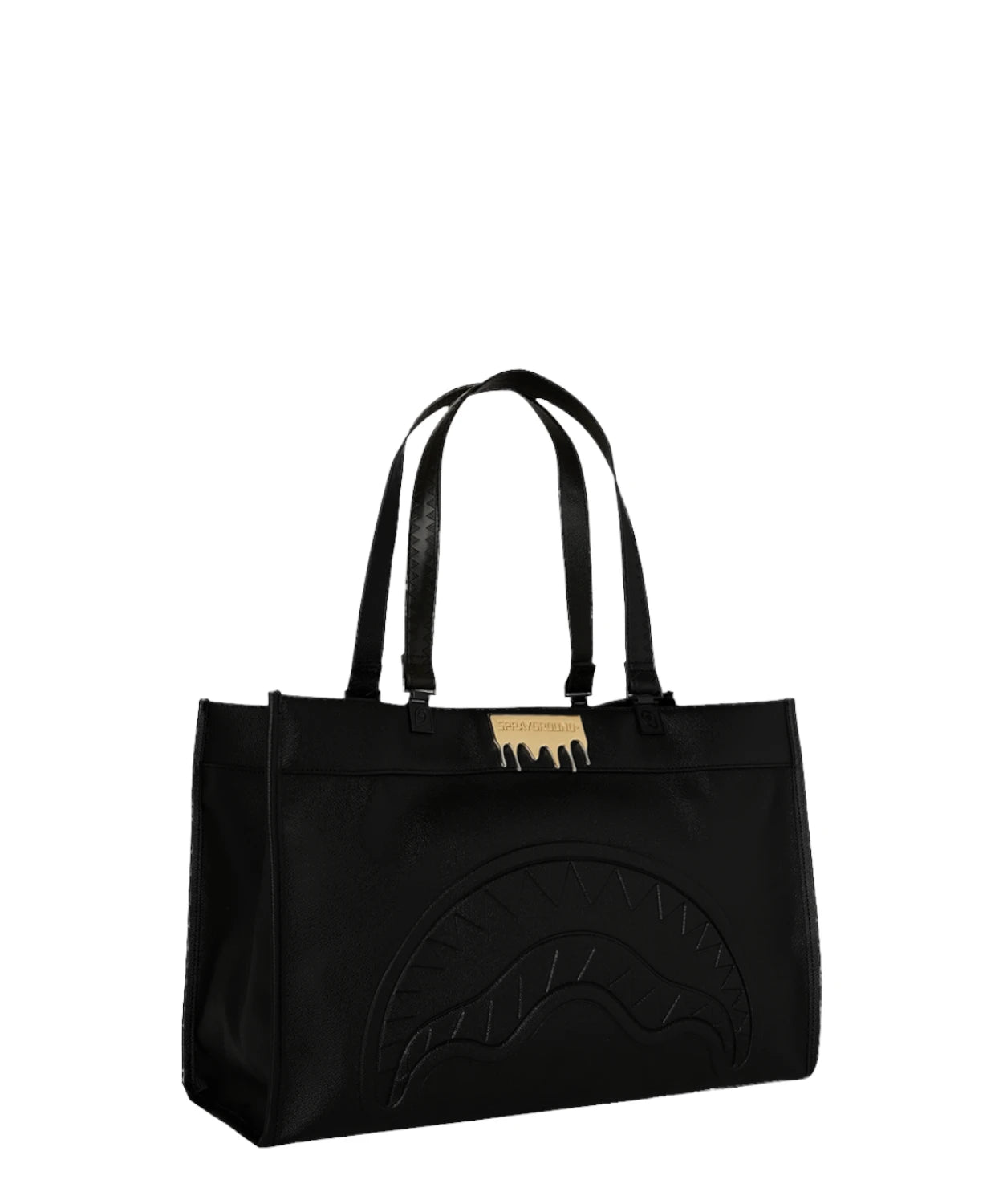 Sprayground Gold Brick Lux Tortuga Tote Bag Streetwear