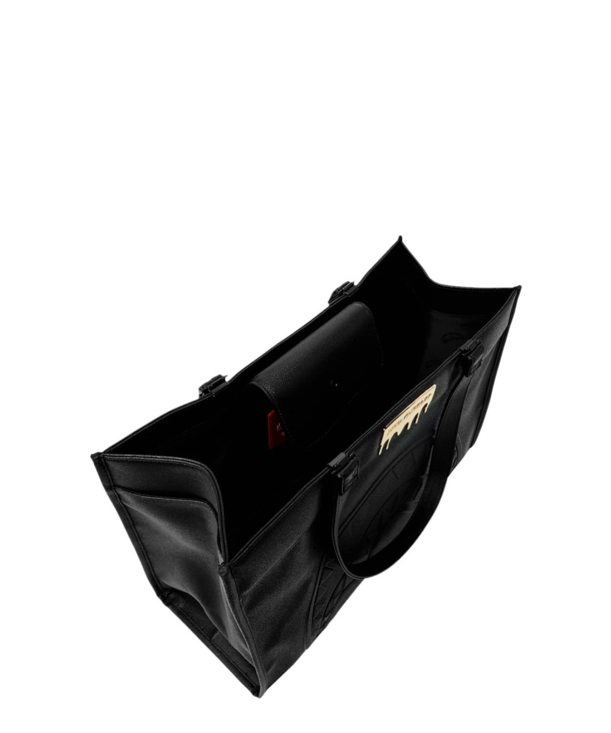 Sprayground Gold Brick Lux Tortuga Tote Bag Streetwear