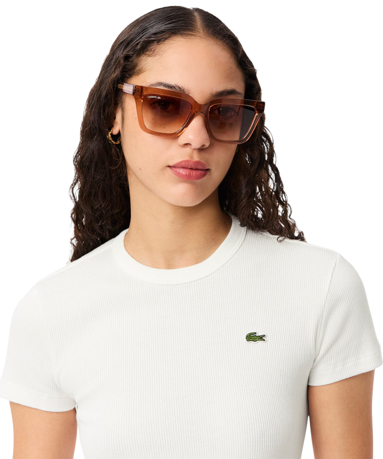 T-Shirt Lacoste cotone biologico fit slim
