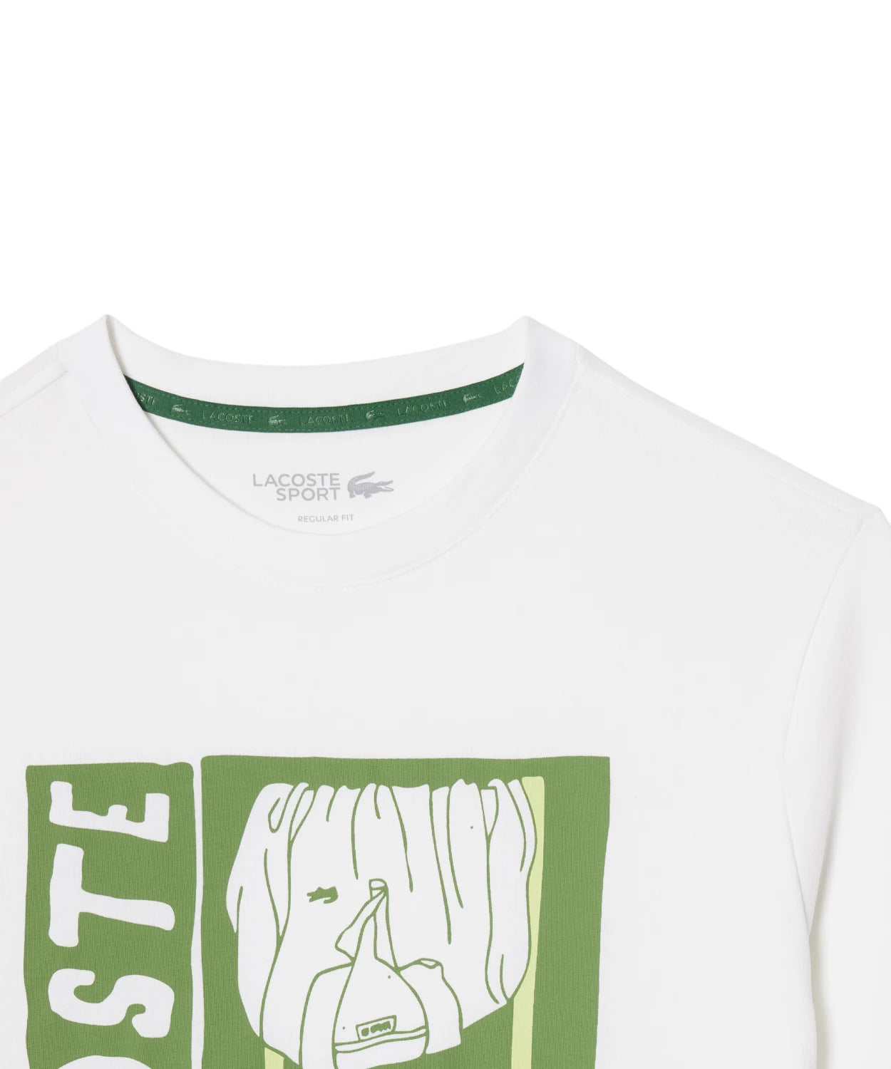 T-Shirt Sportiva Uomo Lacoste con Ultra Dry