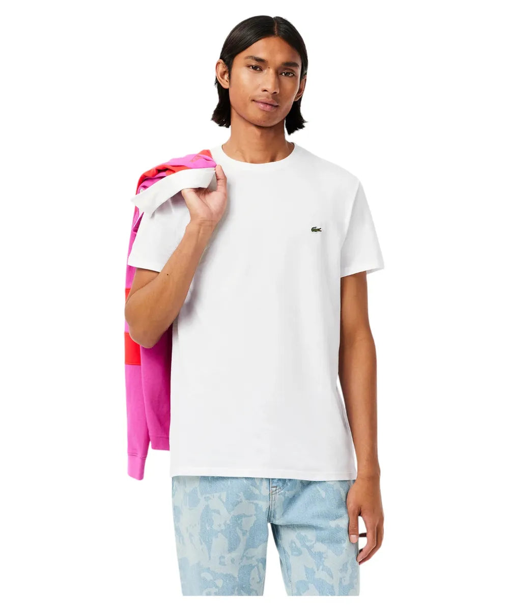 Lacoste T‑Shirt in Cotone Pima-LACOSTE-T-shirt-Vittorio Citro Boutique