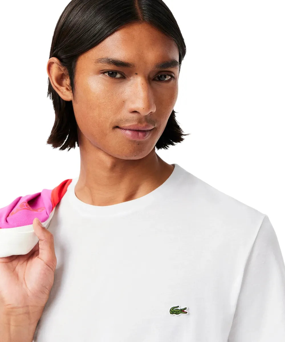 Lacoste T‑Shirt in Cotone Pima-LACOSTE-T-shirt-Vittorio Citro Boutique